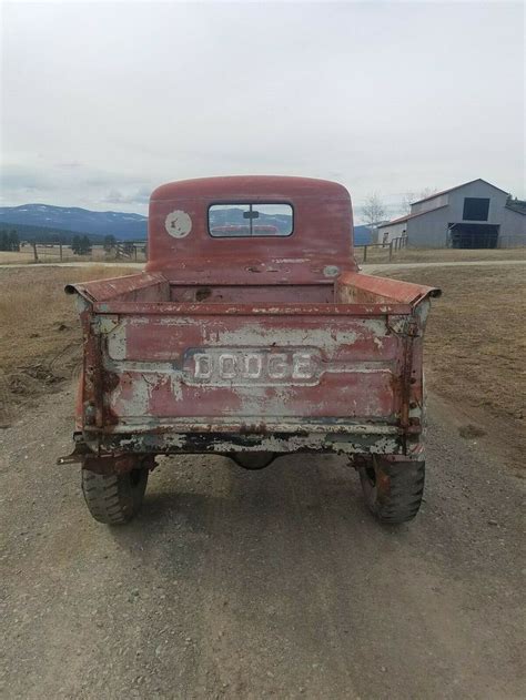 1949 Dodge B 1 B Pickup Truck Rust Free 4x4 Power Wagon Clone Project