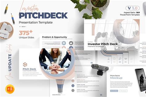 Investor Pitch Deck Presentation Template Design Cuts