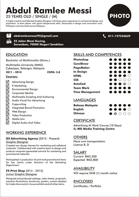 Contoh resume terbaik dan lengkap bahasa melayu 3. Contoh Resume / CV Terbaik, Lengkap Dan Terkini 2017 ...