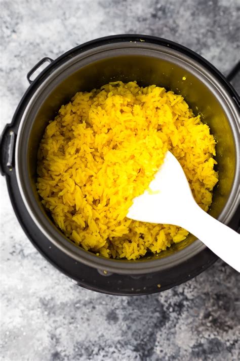 This Turmeric Yellow Rice Is Full Of Aromatic Flavors And Makes An