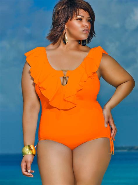 Pin By Paula Latham On Diva Thangs Plus Size Plus Size Swimsuits Plus Size Swimwear
