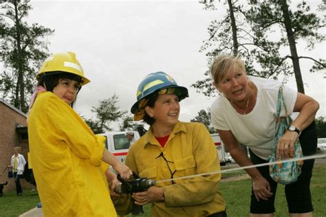 Free Picture Mother Daughter Playing Firefighter