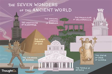 Seven Wonders Of The Ancient World The 7 Wonders Of The Ancient World