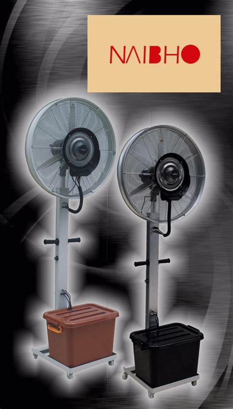 Metal Pedestal Mist Fan For Air Cooling White At Rs 13500piece In