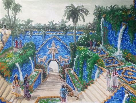 Hanging Gardens Of Babylon By Alexanderlovegrove The Design With The