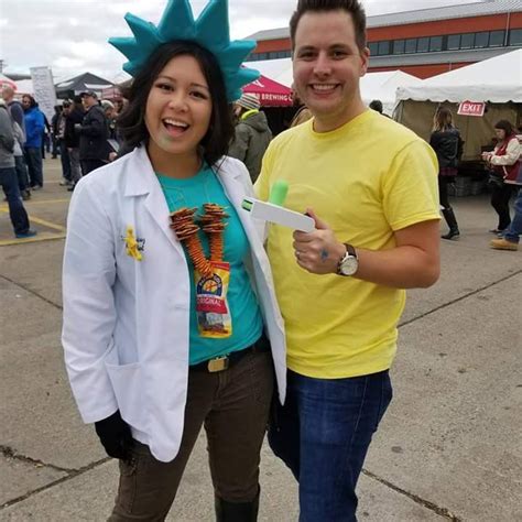 Rick And Morty Couples Halloween Costume Haloween Costumes Haloween
