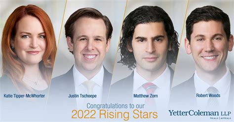 Yetter Coleman Attorneys Recognized As Super Lawyers 2022 Texas Rising