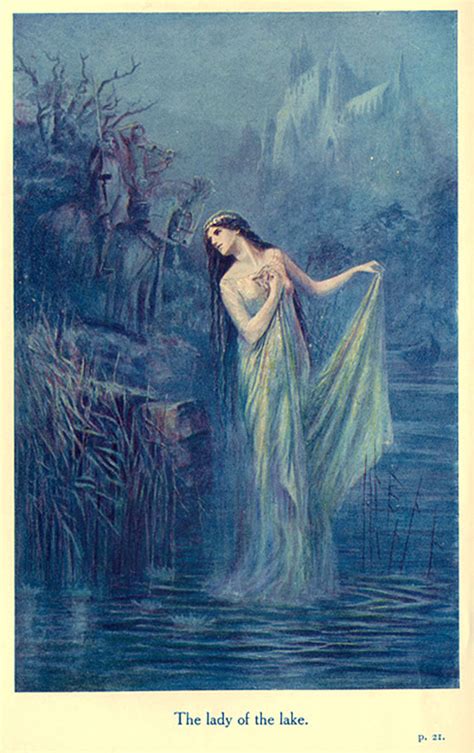 Lady Of The Lake King Arthur S Knights