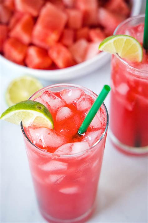 Watermelon Soda Recipe Dinners Dishes And Desserts