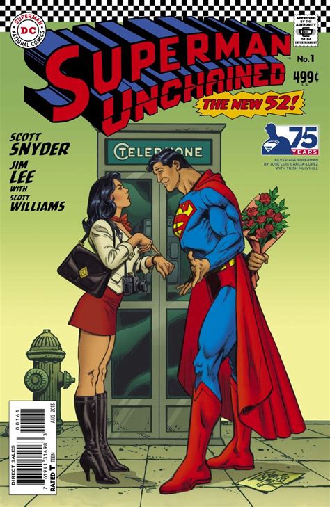 Superman Unchained 1 Par José Luis Garcia Lopez Marvel Comics