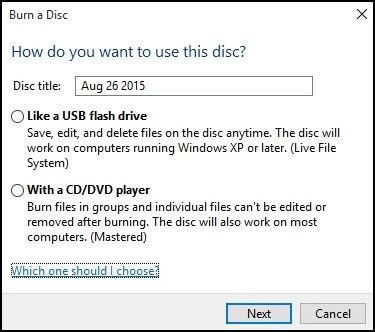 Lalu bagaimana cara mengembalikan file asli kita? Cara Burn File Ke Cd