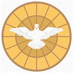 Icon Pentecost Holy Spirit Bird Jesus Angel