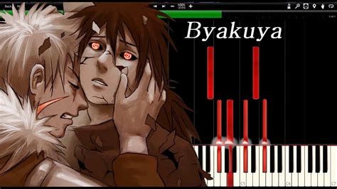 Naruto Shippūden Ost Byakuya Synthesia Youtube