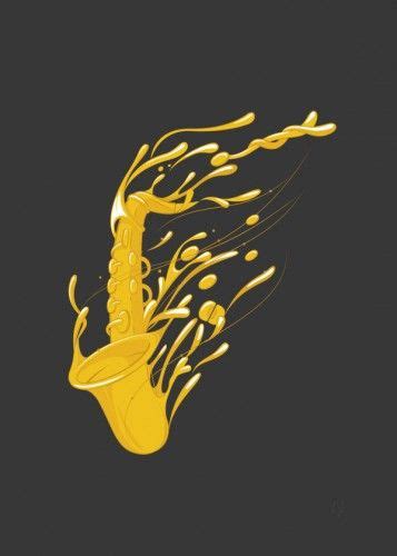 i love saxophone poster by leandro jorge displate saxophone saxophone art jazz art