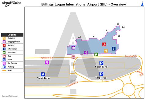 Billings Logan International Airport Kbil Bil Airport Guide