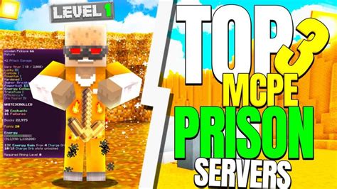 Top 3 Minecraft Pe Prison Servers Best Prison Servers Mcpe V1190