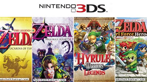 Zelda Games For 3ds In Order Best Games Walkthrough