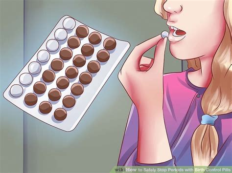 How To Safely Stop Periods With Birth Control Pills 9 Steps