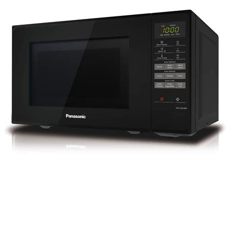 Panasonic Nn E28jbmbpq Compact Solo Microwave Oven With Turntable 800