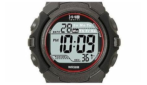 timex sport 1440 watch