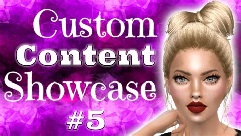 The Sims 4 Custom Content Showcase 5 Youtube