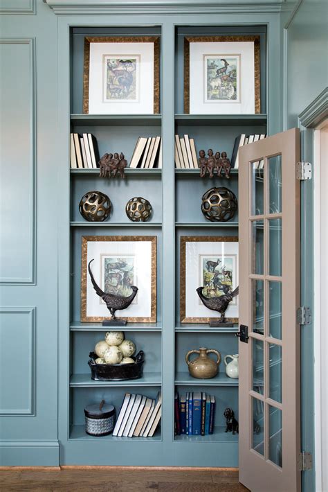Painted Built In Bookcases Interior Design Pinterest House