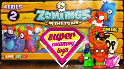 Mega Zomlings Series 2 Blind Bags Toy Unboxing Zomlings Serie 2
