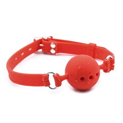 New High Quality Full Silicone Mouth Ball Gag Mouth Stuffed Adult Sm Games For Couples Sex