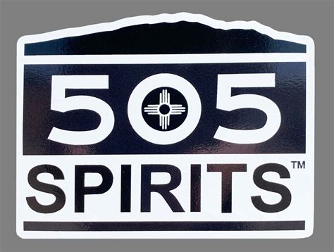 505 Spirits Mountain Logo Vinyl Sticker
