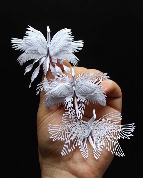 I Continued Creating Decorated Origami Cranes Even After Reaching My