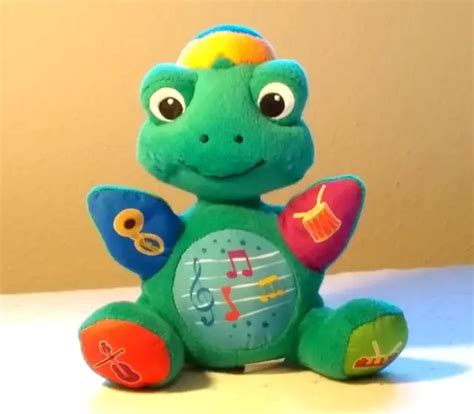 Baby Einstein Press And Play Turtle Neptune Plush Toy Works 7 Tall 12
