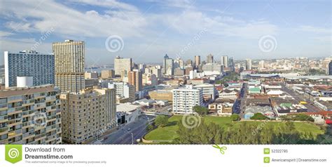 Panoramic Aerial View Of Durban South Africa Skyline Editorial Image