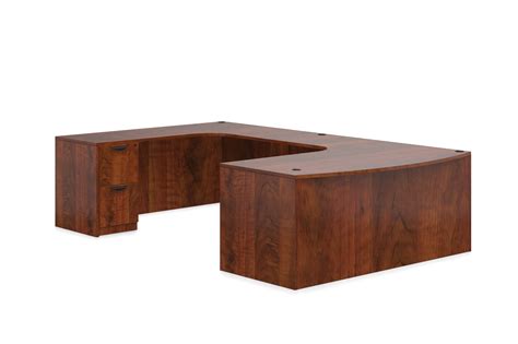 Warren Series Bow Front U Shaped Laminate Desks • Peartree Office Furniture