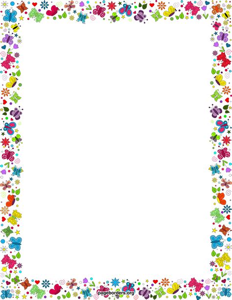Free Spring Borders Download Free Spring Borders Png Images Free