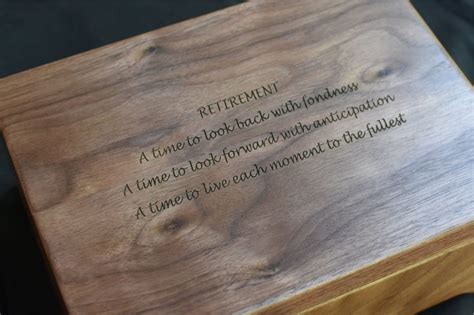 keepsake box custom engraved wood box 8x10 walnut etsy