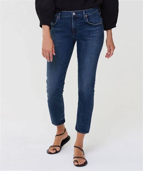 Citizens Of Humanity Elsa Mid Rise Slim Fit Cropped Jeans Jules B