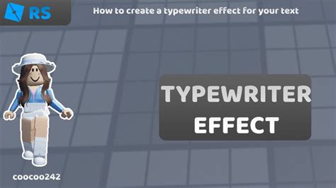 How To Create A Typewriter Effect For Your Text Roblox Studio Youtube