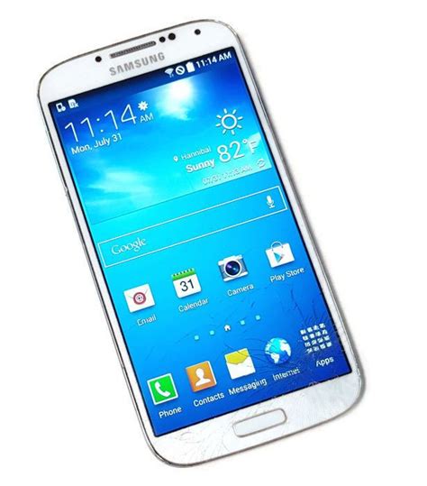Us Cellular Samsung Galaxy S4 White 16gb Clean Esn Smartphone Broken