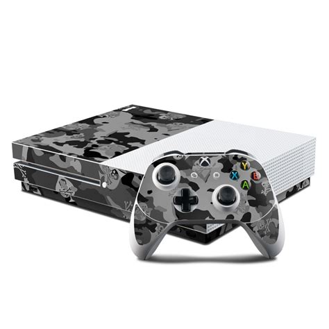 Microsoft Xbox One S Console And Controller Kit Skin Soflete Black