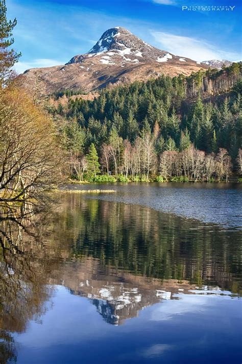 Lovely Reflections Of The Pap Of Glencoe In The Waters Of Glencoe