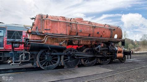 Steam Locomotive 3278 Arrives At The Churnet Valley Railway