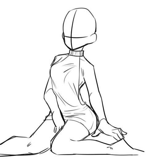 Anime Girl Body Base Coloring Pages