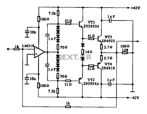 700w Audio Amplifier Circuit Diagram Circuit Diagram