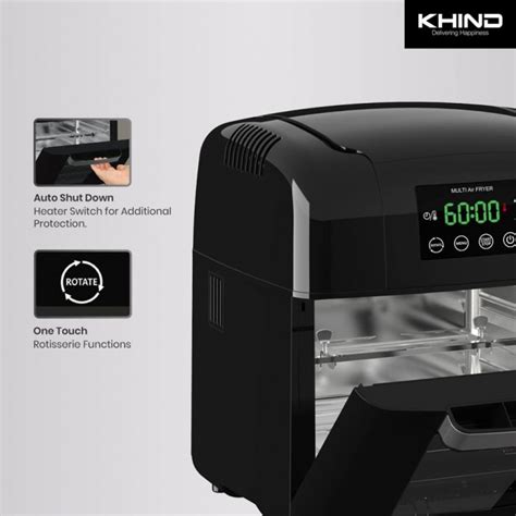 View and download the pdf, find answers to frequently asked questions and read feedback from users. Khind Multi Air Fryer Oven ARF9500 | Khind Online
