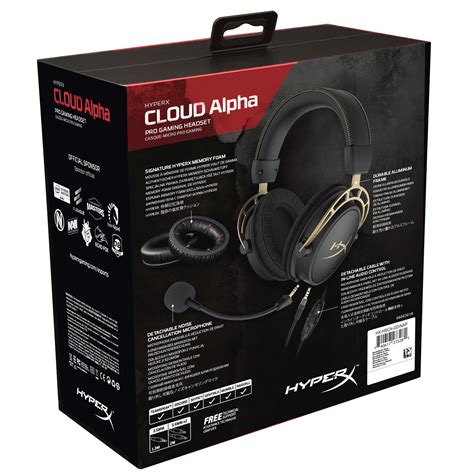 Kingston Hyperx Cloud Alpha Gold Gaming Headset Review