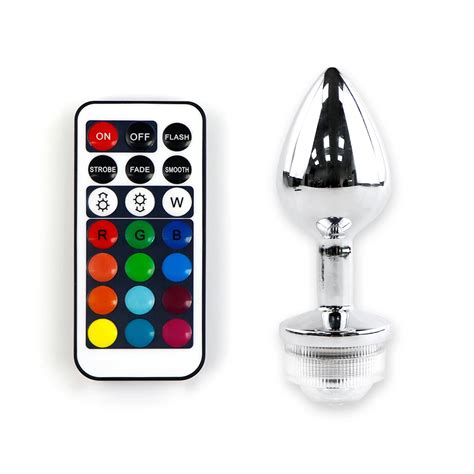 Aimitoy Metal Bdsm Adult Game Lamp Sex Toys Women Wireless Remote Controlled Colorful Lamp Anal