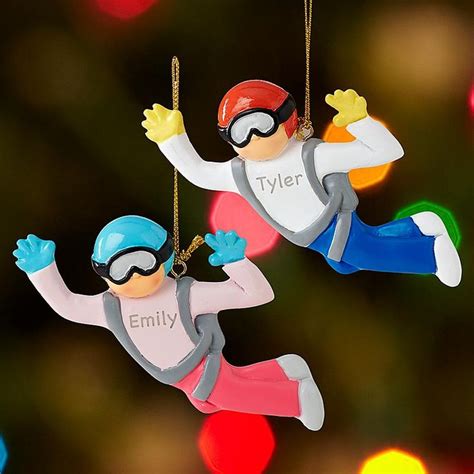 Skydiver Ornament Ornaments Personal Creations Christmas Ornaments