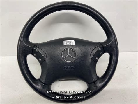 Mercedes C Class W203 Complete Steering Wheel With Paddle Shifts Lqd230