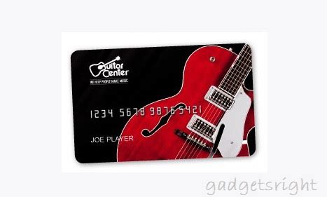 Issued by guitar center inc. Guitar Center Credit Card Login & Payment - Gadgets Right