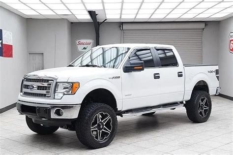 The powerful f150 is powered by a 5.0 liter v8 that. 2013 Ford F150 4x4 XLT Ecoboost LIFTED Crew Cab 20s TEXAS ...